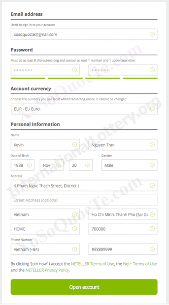 如何立即创建 Neteller E-帐户？.org