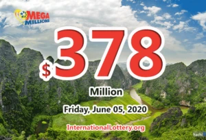 三个二奖；美国超级大奖彩票累积奖金达到3.78